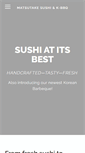 Mobile Screenshot of matsutakesushibar.com